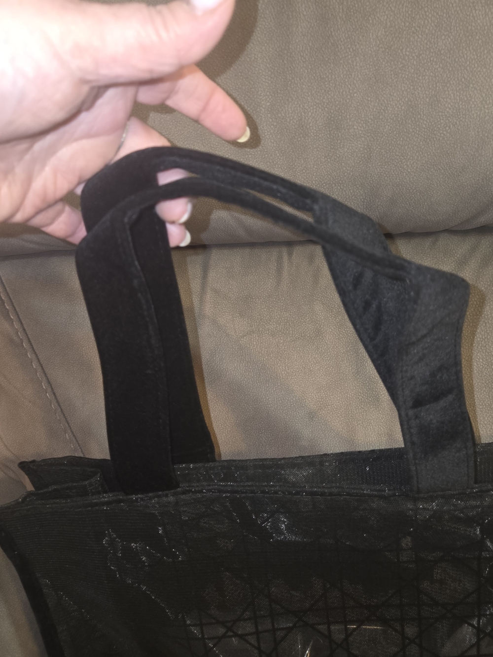 Promo Black Logo Tote - Picture 2 of 5
